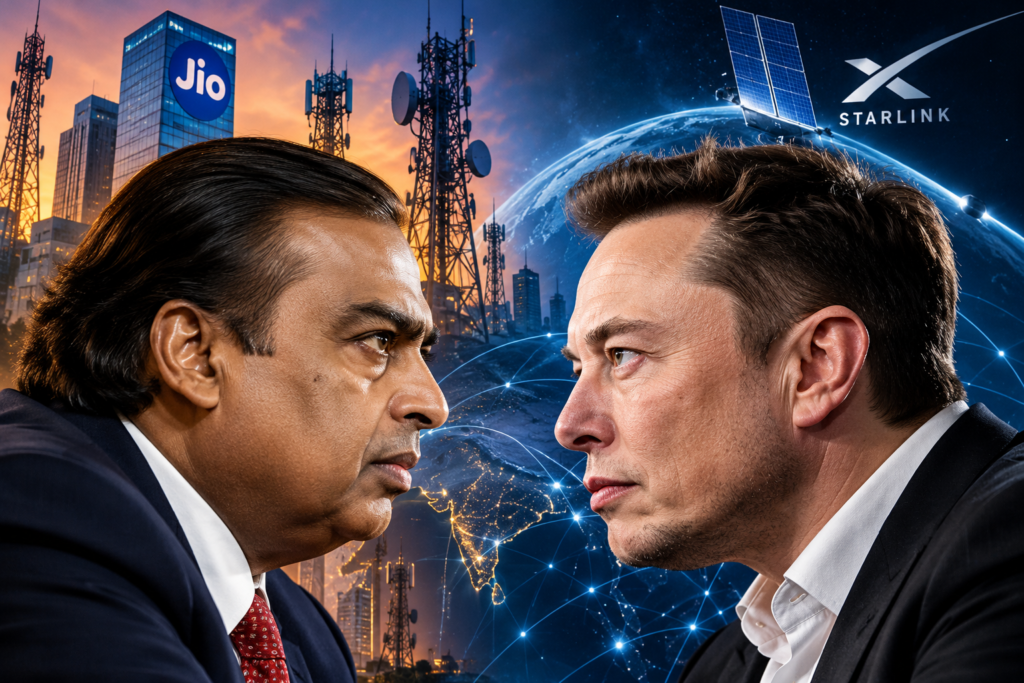 MUSK VS MUKESH: Billionaires, Big Business and the Battle for India
